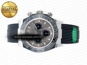 Daytona 116519 APS 1:1 Best Edition 904L SS Case Grey Dial on Oysterflex Strap SH4130 (Gain Weight) - Görsel 9
