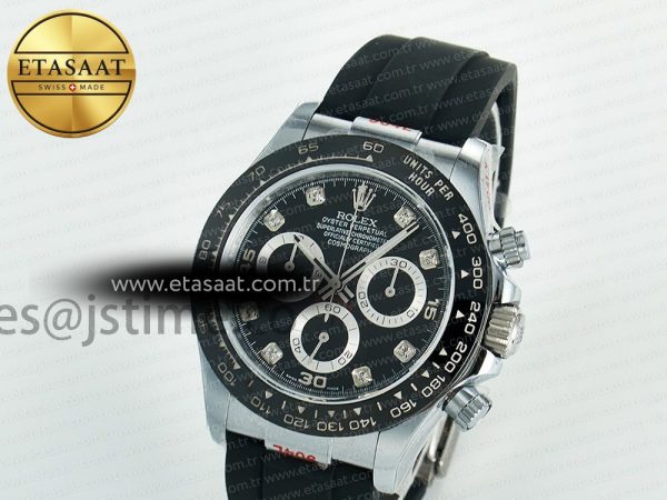 Daytona 116519 QF 1:1 Best Edition Black/Grey Dial on Oysterflex Strap SH4130 V11（Gain Weight）