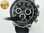 Daytona 116519 QF 1:1 Best Edition Black/Grey Dial on Oysterflex Strap SH4130 V11（Gain Weight） - Görsel 12