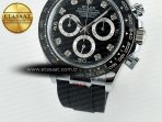 Daytona 116519 QF 1:1 Best Edition Black/Grey Dial on Oysterflex Strap SH4130 V11（Gain Weight） - Görsel 14