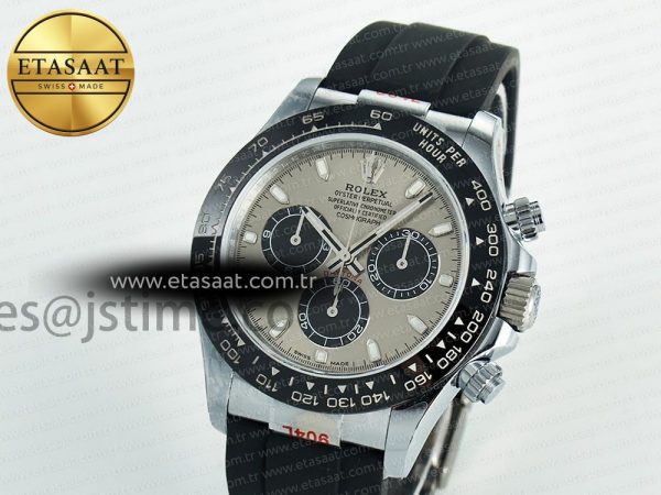 Daytona 116519 QF 1:1 Best Edition Grey/Black Dial on Oysterflex Strap SH4130 V11（Gain Weight）