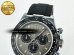 Daytona 116519 QF 1:1 Best Edition Grey/Black Dial on Oysterflex Strap SH4130 V11（Gain Weight） - Görsel 10