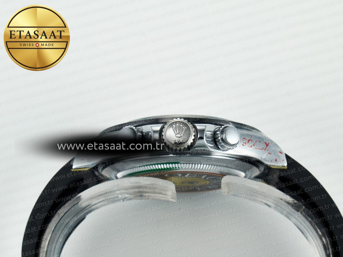 Daytona 116519 QF 1:1 Best Edition Grey/Black Dial on Oysterflex Strap SH4130 V11（Gain Weight） - Görsel 16