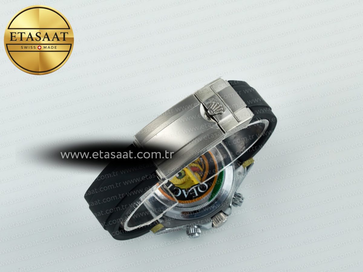Daytona 116519 QF 1:1 Best Edition Grey/Black Dial on Oysterflex Strap SH4130 V11（Gain Weight） - Görsel 17