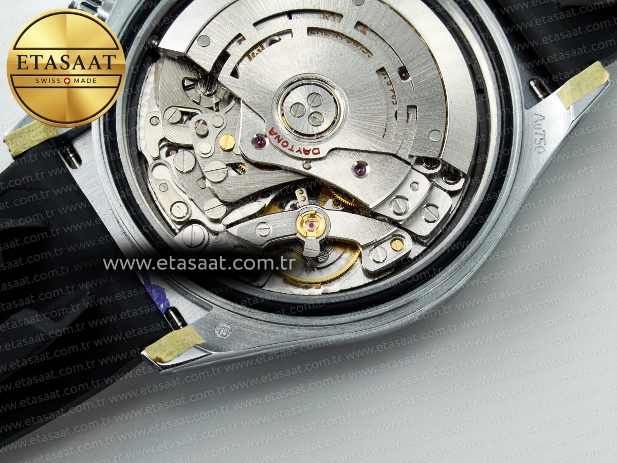 Daytona 116519 QF 1:1 Best Edition Grey/Black Dial on Oysterflex Strap SH4130 V11（Gain Weight） - Görsel 23