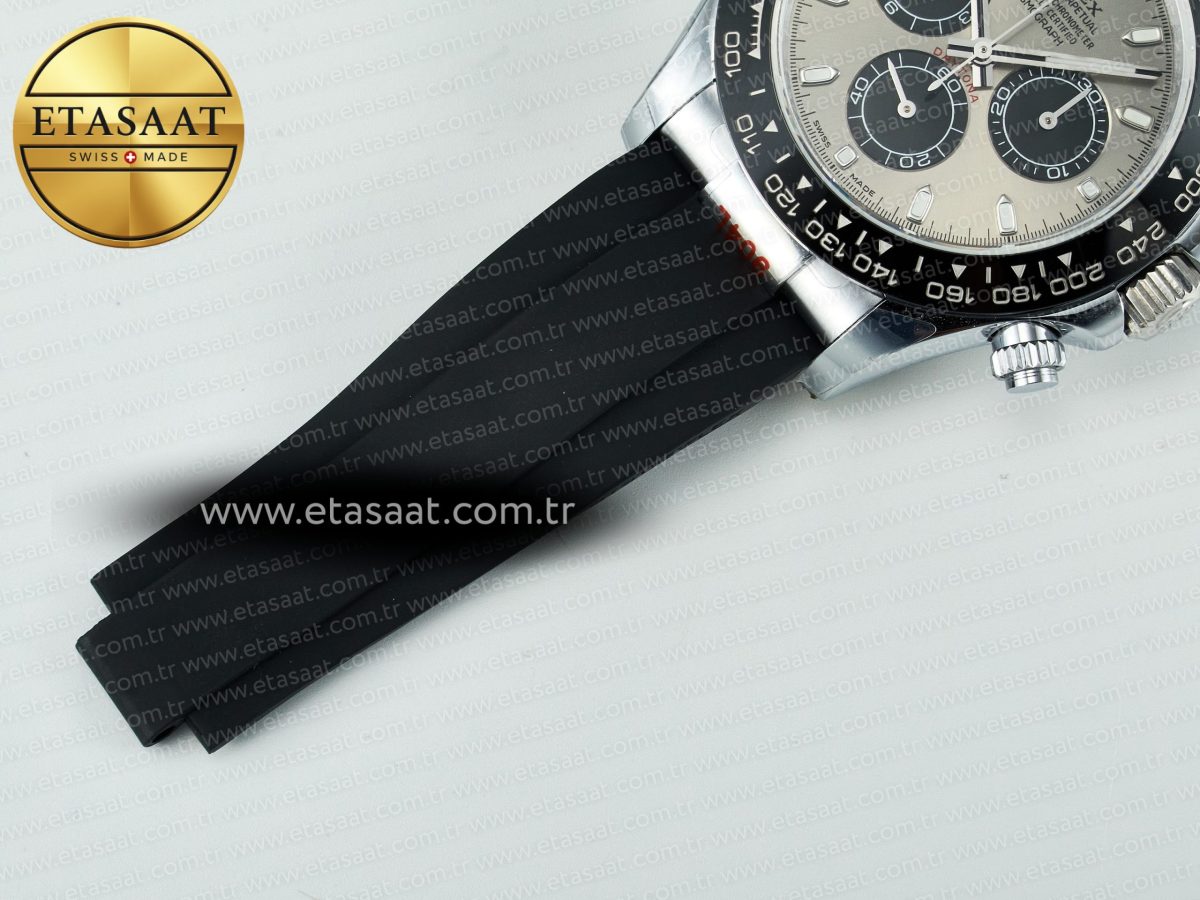 Daytona 116519 QF 1:1 Best Edition Grey/Black Dial on Oysterflex Strap SH4130 V11（Gain Weight） - Görsel 25