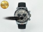 Daytona 116519 QF 1:1 Best Edition Grey/Black Dial on Oysterflex Strap SH4130 V11（Gain Weight） - Görsel 3