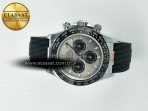 Daytona 116519 QF 1:1 Best Edition Grey/Black Dial on Oysterflex Strap SH4130 V11（Gain Weight） - Görsel 8