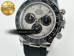Daytona 116519 QF 1:1 Best Edition Meteorite Dial on Oysterflex Strap SH4130 V11（Gain Weight） - Görsel 11