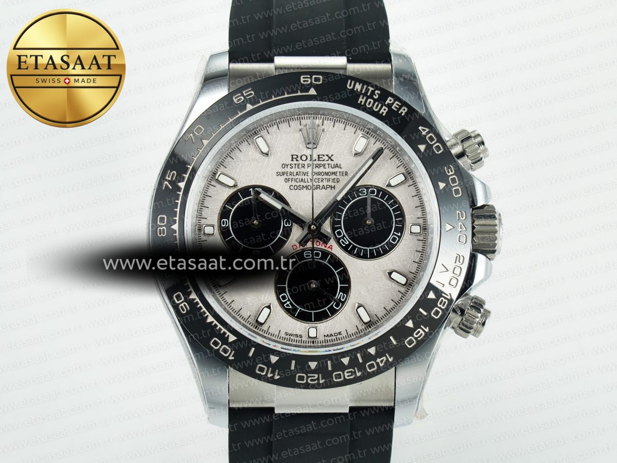 Daytona 116519 QF 1:1 Best Edition Meteorite Dial on Oysterflex Strap SH4130 V11（Gain Weight） - Görsel 4