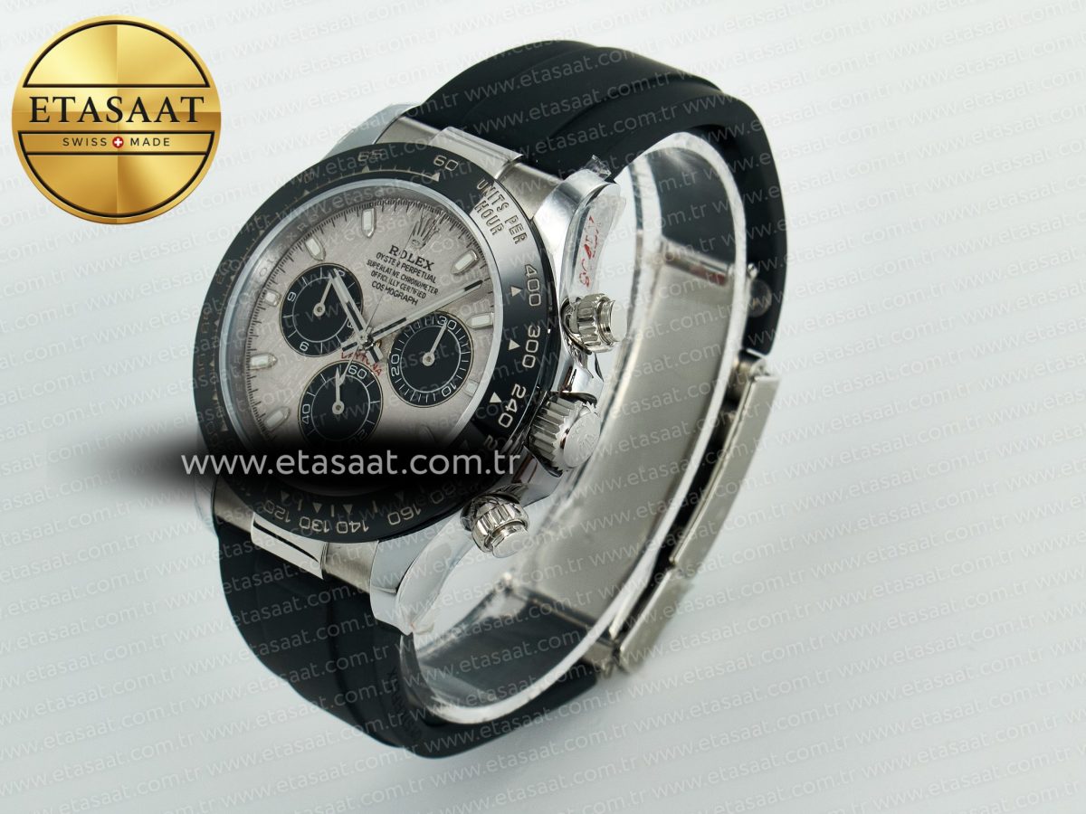Daytona 116519 QF 1:1 Best Edition Meteorite Dial on Oysterflex Strap SH4130 V11（Gain Weight） - Görsel 6