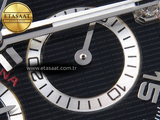 Daytona 116519 SS OMF Best Edition Black Diamonds Dial on Oysterflex Strap A7750 (Slim Movement) - Görsel 11