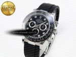 Daytona 116519 SS OMF Best Edition Black Diamonds Dial on Oysterflex Strap A7750 (Slim Movement) - Görsel 2