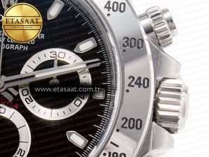 Daytona 116520 Clean 1:1 Best Edition 904L SS Case and Bracelet Black Dial SA4130 V3 - Görsel 12