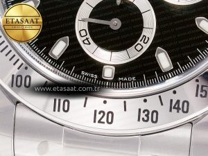 Daytona 116520 Clean 1:1 Best Edition 904L SS Case and Bracelet Black Dial SA4130 V3 - Görsel 13