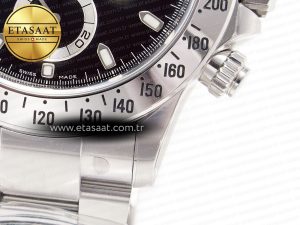 Daytona 116520 Clean 1:1 Best Edition 904L SS Case and Bracelet Black Dial SA4130 V3 - Görsel 14