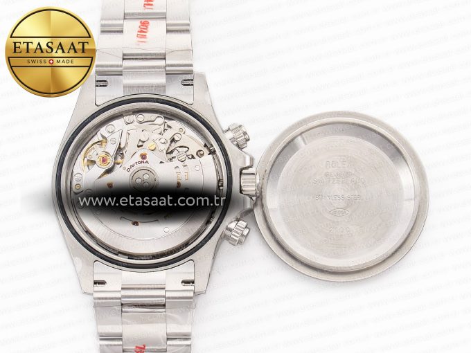 Daytona 116520 Clean 1:1 Best Edition 904L SS Case and Bracelet Black Dial SA4130 V3 - Görsel 19