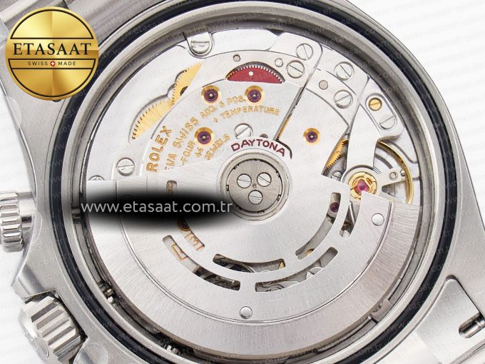 Daytona 116520 Clean 1:1 Best Edition 904L SS Case and Bracelet Black Dial SA4130 V3 - Görsel 21