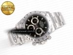 Daytona 116520 Clean 1:1 Best Edition 904L SS Case and Bracelet Black Dial SA4130 V3 - Görsel 8