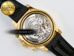 Daytona 116588 TBR “Eye of the Tiger” Clean 1:1 Best Edition 904L YG Black Diamonds Dial on Black Rubber Strap SA4130 - Görsel 19
