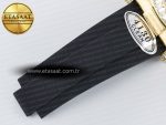 Daytona 116588 TBR “Eye of the Tiger” Clean 1:1 Best Edition 904L YG Black Diamonds Dial on Black Rubber Strap SA4130 - Görsel 25