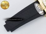 Daytona 116589 RBOW Clean YG 1:1 Best Edition 904L Rainbow Black Diamonds Dial on Black Rubber Strap SA4130 - Görsel 26