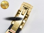 Daytona 116589 RBOW Clean YG 1:1 Best Edition 904L Rainbow Black Diamonds Dial on Black Rubber Strap SA4130 - Görsel 34