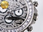 Daytona 116589 TBR “Eye of the Tiger” Clean 1:1 Best Edition 904L SS Black Diamonds Dial on Black Rubber Strap SA4130 - Görsel 12