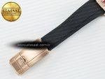 Daytona 116595 RBOW Clean RG 1:1 Best Edition 904L Rainbow Diamonds Dial on Black Rubber Strap SA4130 - Görsel 26