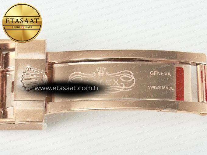 Daytona 116595 RBOW Clean RG 1:1 Best Edition 904L Rainbow Diamonds Dial on Black Rubber Strap SA4130 - Görsel 31