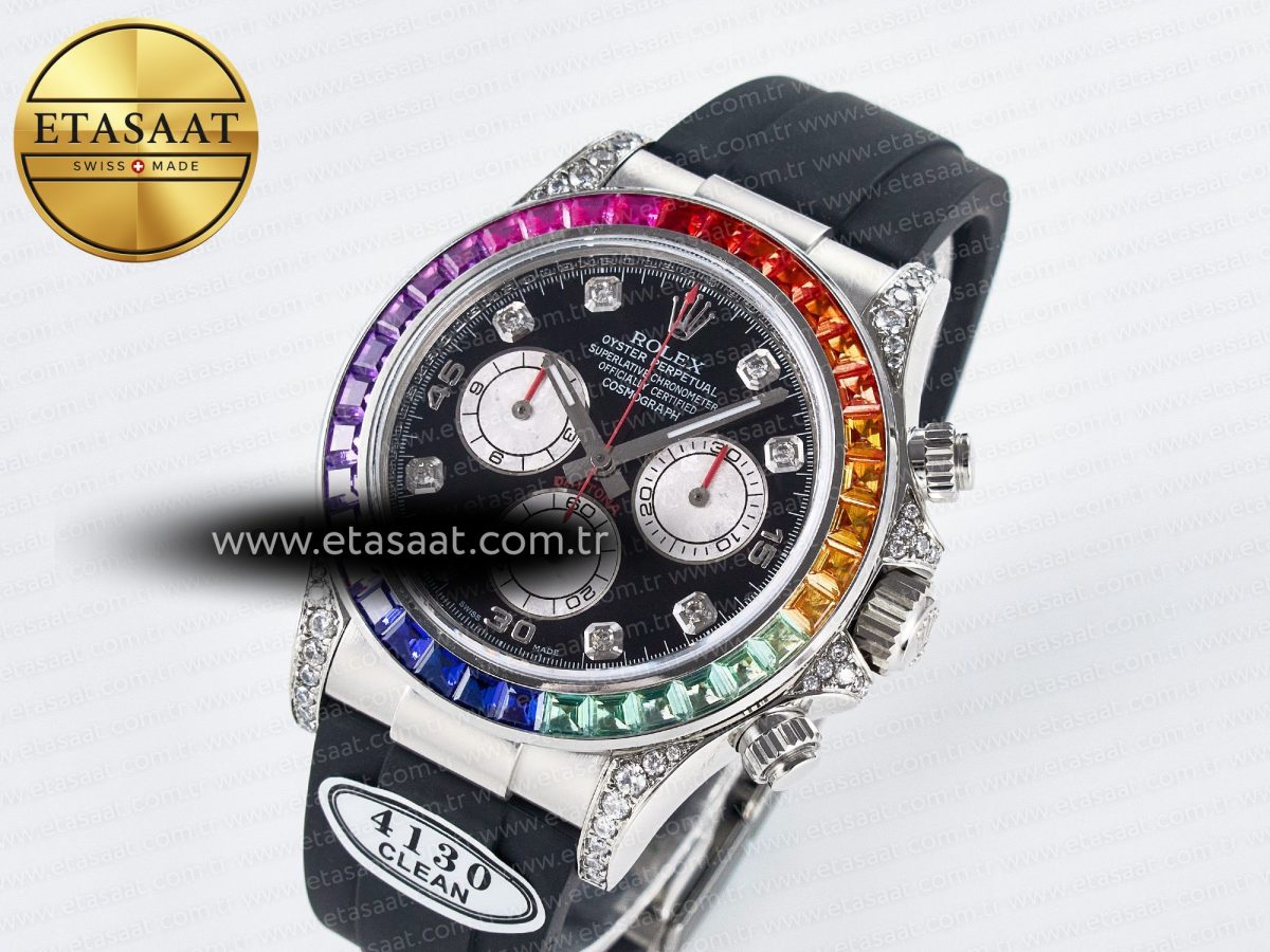 Rolex Daytona 116599 Black Diamonds  SA4130 - Görsel 1