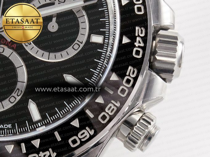 Daytona 126500 Clean 1:1 Best Edition 904L SS Case and Bracelet Black Dial SH4131 - Görsel 12