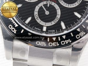 Daytona 126500 Clean 1:1 Best Edition 904L SS Case and Bracelet Black Dial SH4131 - Görsel 13