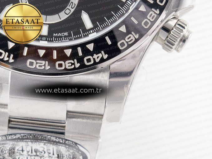 Daytona 126500 Clean 1:1 Best Edition 904L SS Case and Bracelet Black Dial SH4131 - Görsel 14