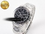 Daytona 126500 Clean 1:1 Best Edition 904L SS Case and Bracelet Black Dial SH4131 - Görsel 2