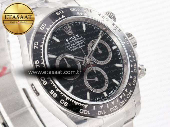 Daytona 126500 Clean 1:1 Best Edition 904L SS Case and Bracelet Black Dial SH4131 - Görsel 5