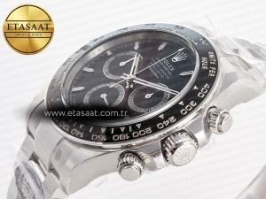 Daytona 126500 Clean 1:1 Best Edition 904L SS Case and Bracelet Black Dial SH4131 - Görsel 6