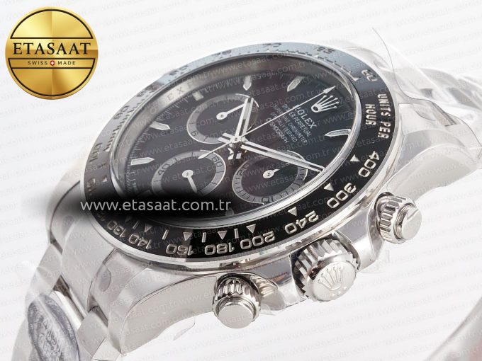 Daytona 126500 Clean 1:1 Best Edition 904L SS Case and Bracelet Black Dial SH4131 - Görsel 6