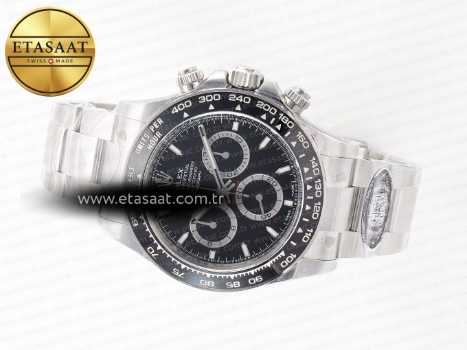 Daytona 126500 Clean 1:1 Best Edition 904L SS Case and Bracelet Black Dial SH4131 - Görsel 9