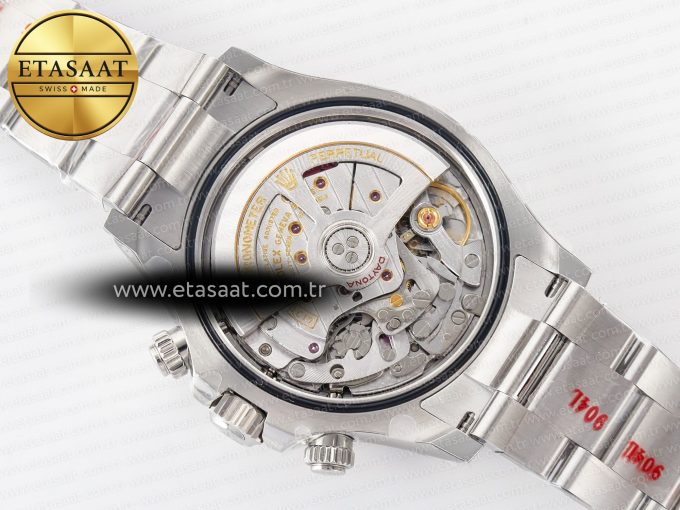 Daytona 126500 Panda Clean 1:1 Best Edition 904L SS Case and Bracelet White Dial SH4131 - Görsel 20