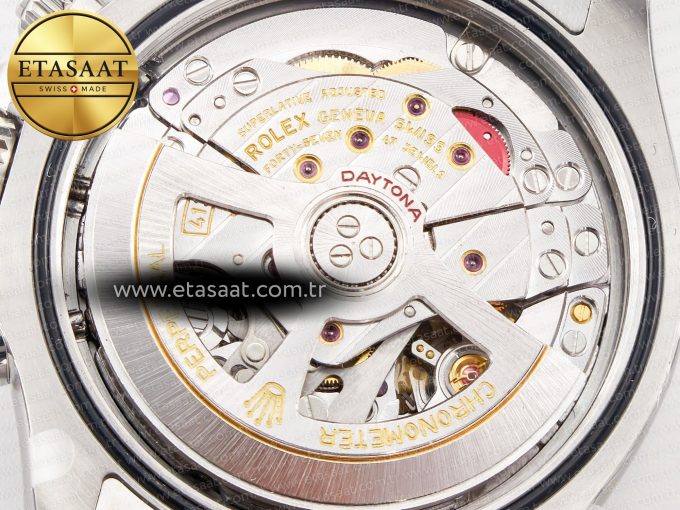 Daytona 126500 Panda Clean 1:1 Best Edition 904L SS Case and Bracelet White Dial SH4131 - Görsel 22