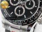 Daytona 126500 QF 1:1 Best Edition Black Dial on SS Bracelet Strap SH4131 V5 (48 Hours Power Reserve) - Görsel 12