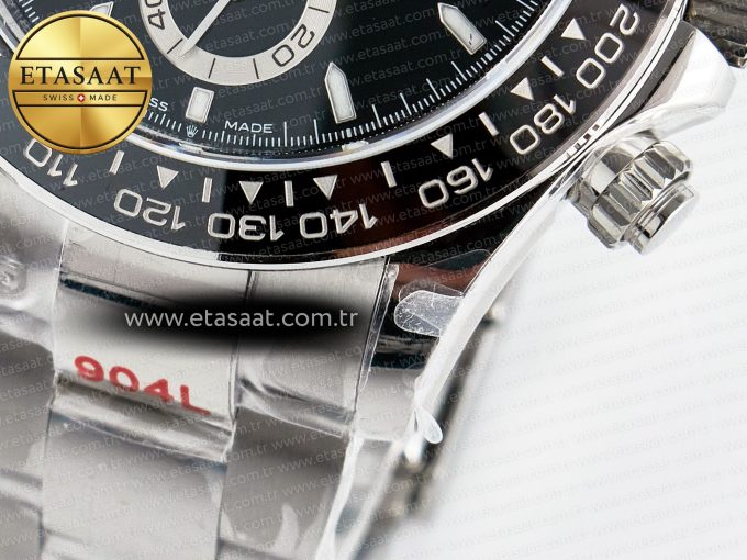 Daytona 126500 QF 1:1 Best Edition Black Dial on SS Bracelet Strap SH4131 V5 (48 Hours Power Reserve) - Görsel 14