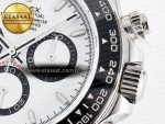 Daytona 126500 QF 1:1 Best Edition White Dial on SS Bracelet Strap SH4131 V5 (48 Hours Power Reserve) - Görsel 11