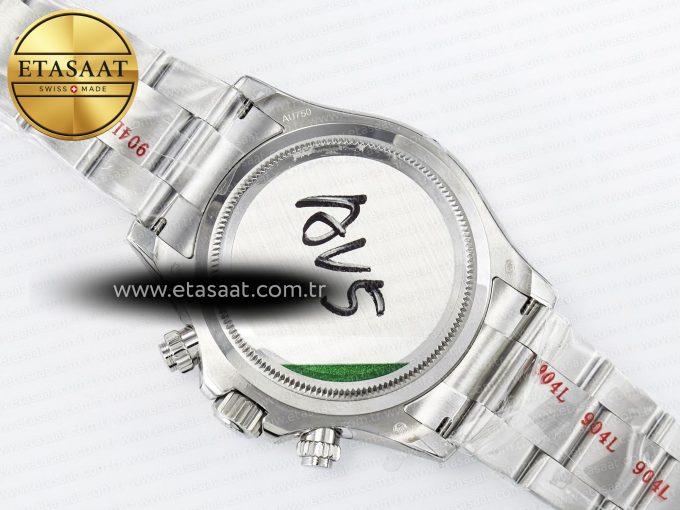 Daytona 126500 QF 1:1 Best Edition White Dial on SS Bracelet Strap SH4131 V5 (48 Hours Power Reserve) - Görsel 18