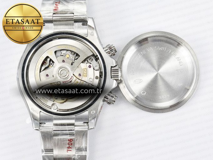 Daytona 126500 QF 1:1 Best Edition White Dial on SS Bracelet Strap SH4131 V5 (48 Hours Power Reserve) - Görsel 19