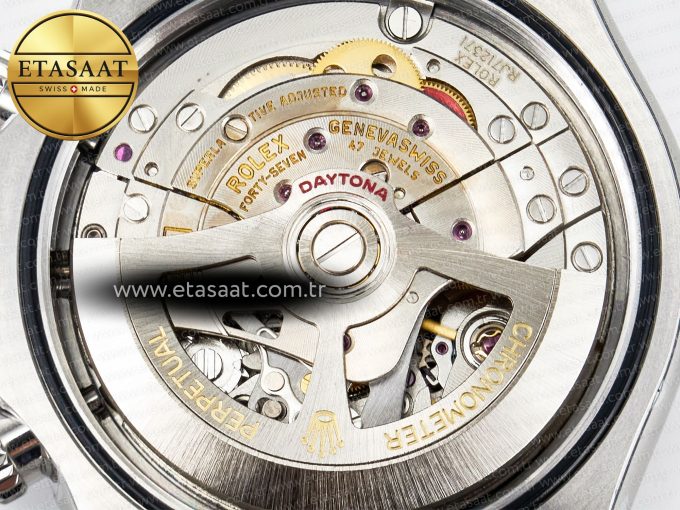 Daytona 126500 QF 1:1 Best Edition White Dial on SS Bracelet Strap SH4131 V5 (48 Hours Power Reserve) - Görsel 22