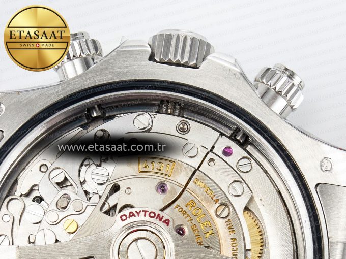 Daytona 126500 QF 1:1 Best Edition White Dial on SS Bracelet Strap SH4131 V5 (48 Hours Power Reserve) - Görsel 23