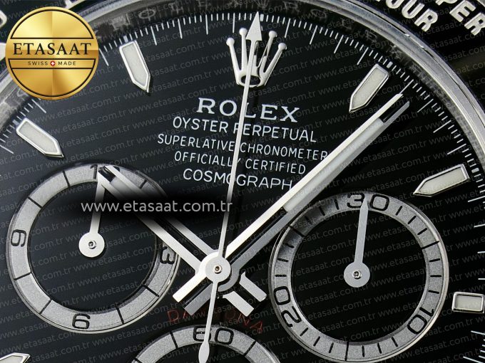 Daytona 126500 VSF 1:1 Best Edition 904L Steel Black Dial on SS Braclet DD4131 - Görsel 13