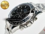 Daytona 126500 VSF 1:1 Best Edition 904L Steel Black Dial on SS Braclet DD4131 - Görsel 6